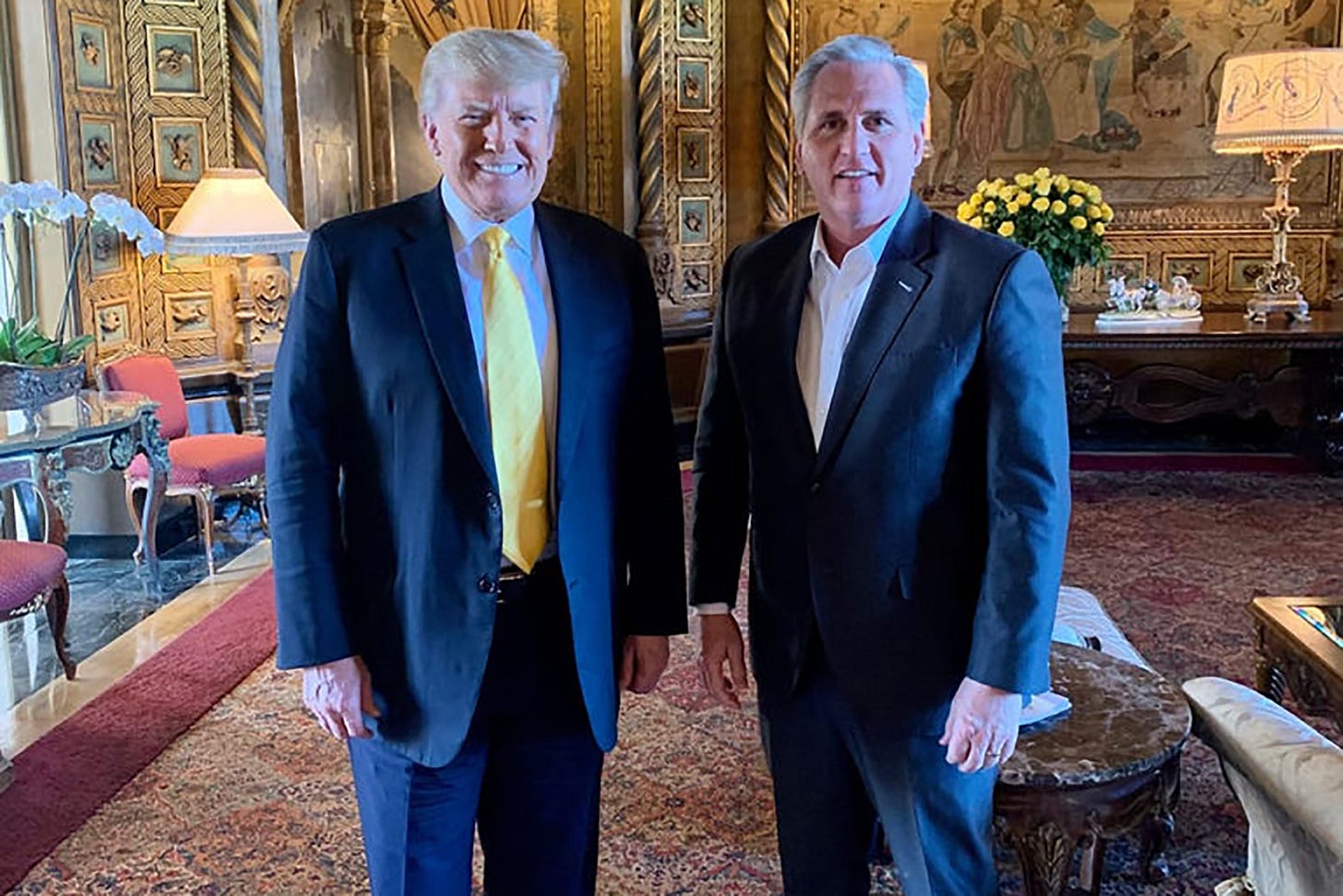 Trump wants to help GOP win in 2022 after Mar-a-Lago meeting: McCarthy