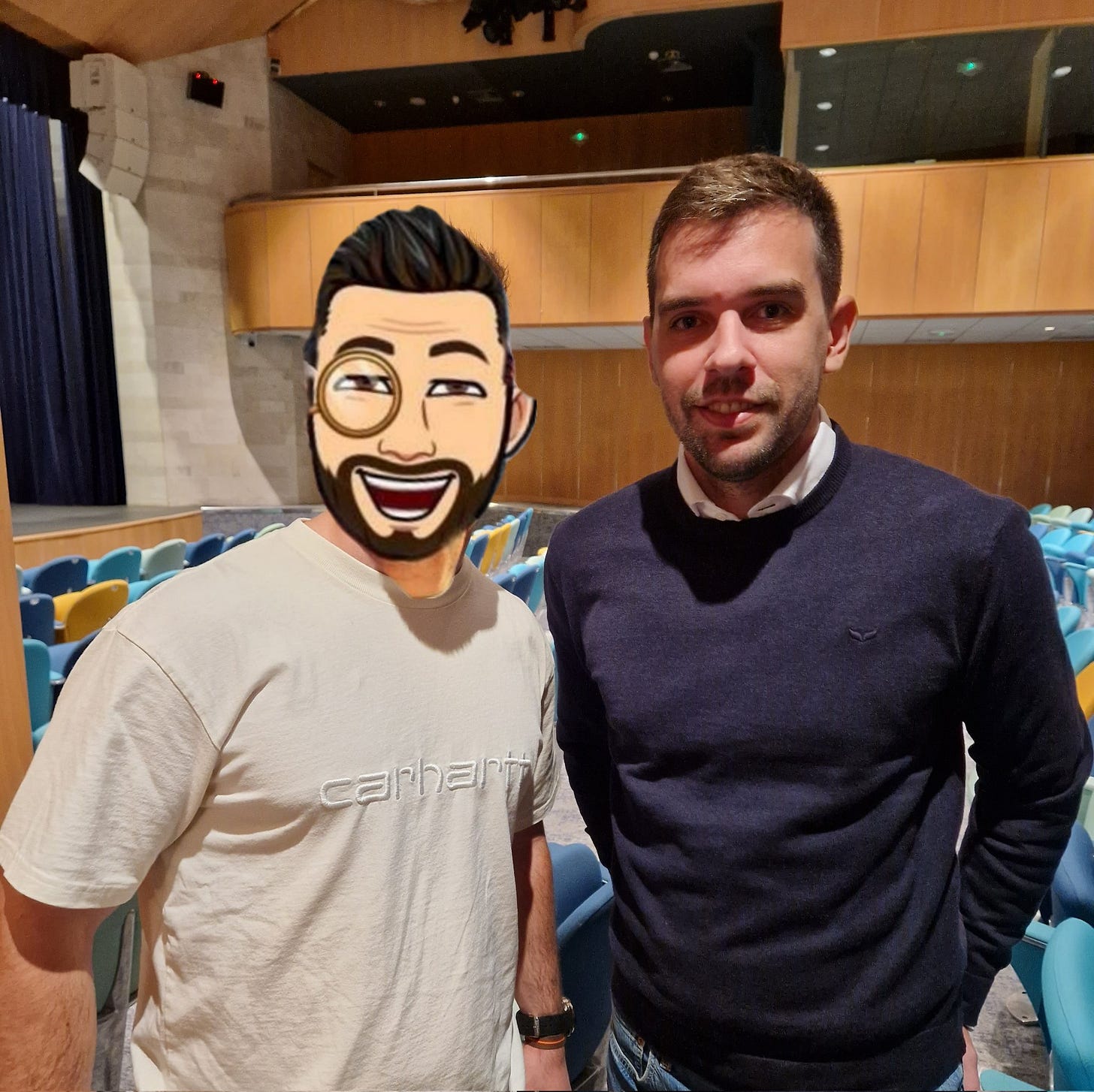 Emérito Quintana y yo