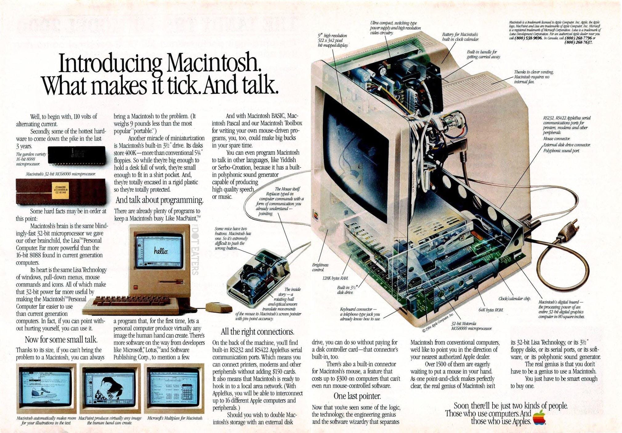 Macintosh ソフト4本 APPLE: 1984 