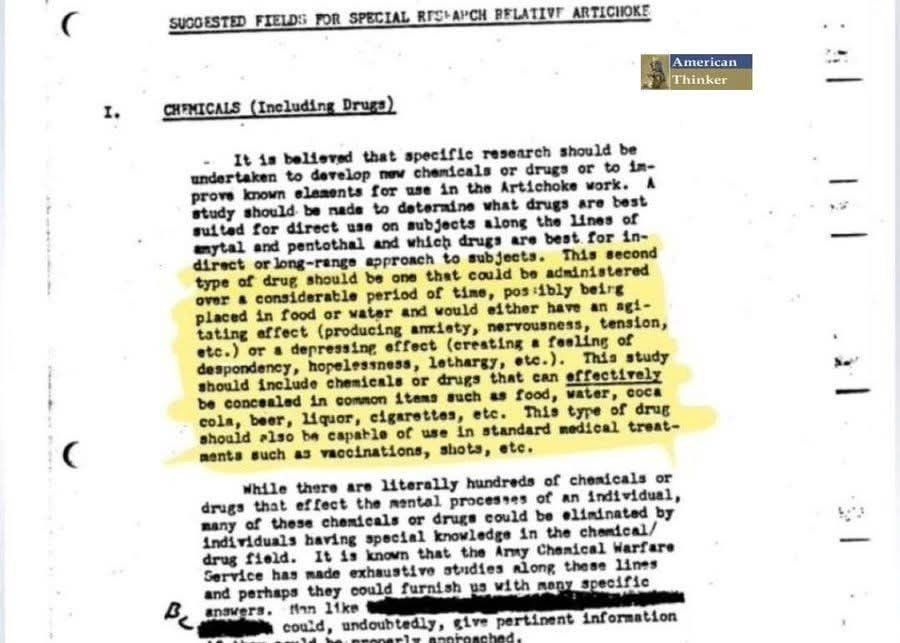 A page from a document about chemical and drug research, focusing on how certain substances can affect humans and how they are used in medical practice. A page from a document about chemical and drug research, focusing on how certain substances can affect humans and how they are used in medical practice.