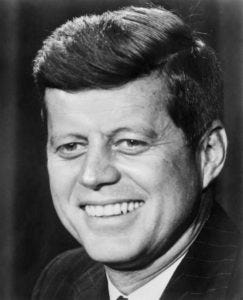 Portrait of President John F. Kennedy