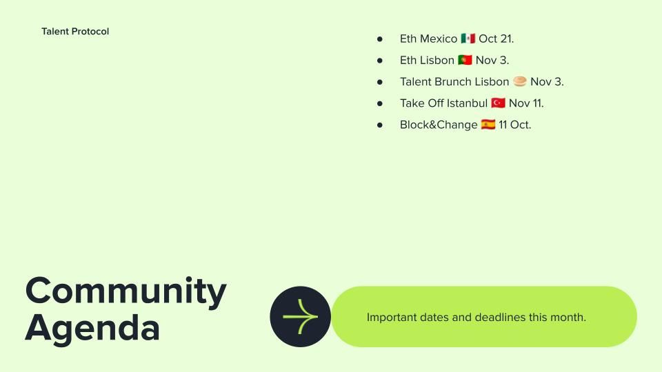 Community Call #22 - Talent all over the world 🌍