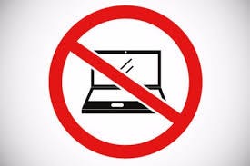 But it's fine to use TikTok on your smartphone or read newspapers for hours on end;