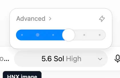 Model picker UI vs Single Slider