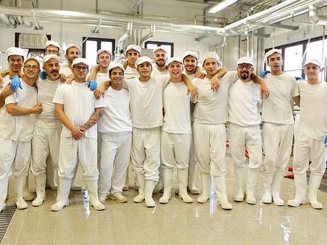 Chefs Young people mentoring san patrignano London Italy