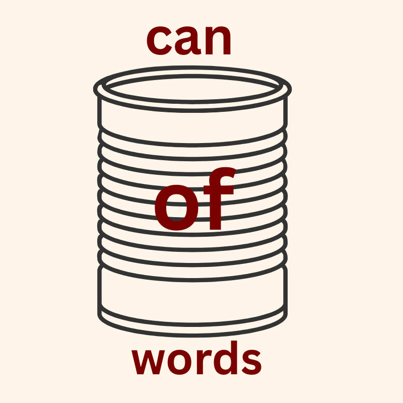 Can of Words