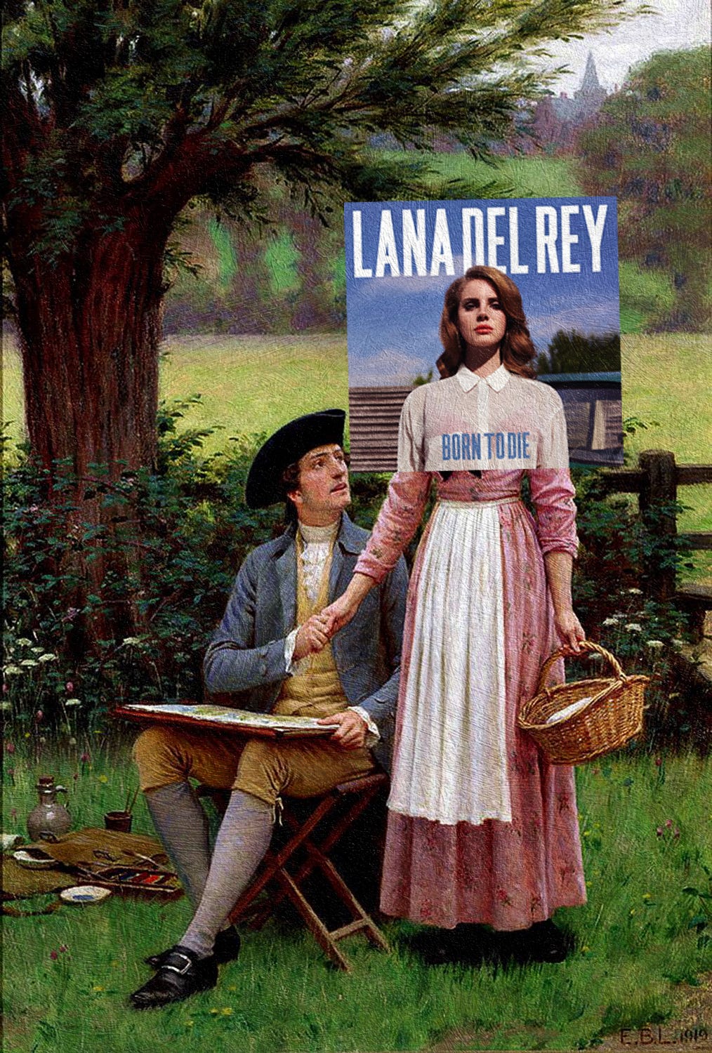Born To Die, Lana Del Rey + Lord Burleigh, Edmund Blair Leighton