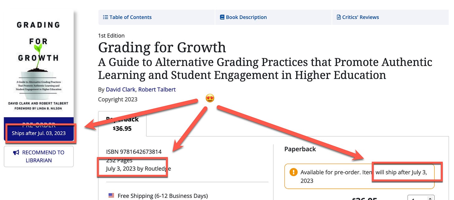 Preorder page at publisher website with July 3 publication date