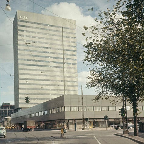 SAS Royal Hotel - Architecture, Furniture, Cutlery and Glasses by Arne Jacobsen (Images: Arne Jacobsen, Norm Architects, Scandinavian Objects)