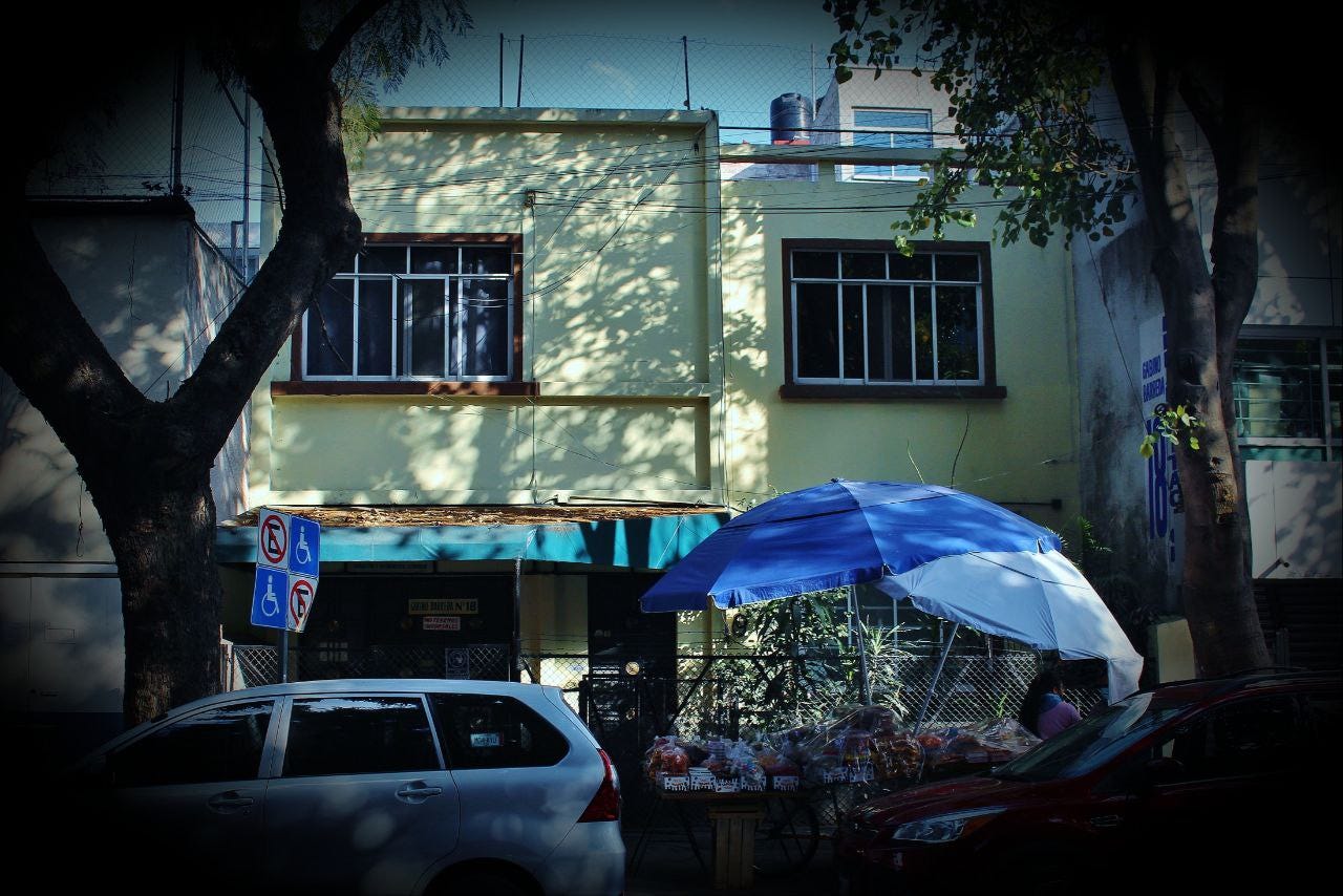 The house where Remedios Varo lived in Mexico City.