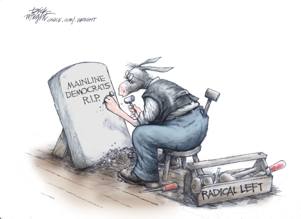 The Fall Of The Democrat Party Cartoons