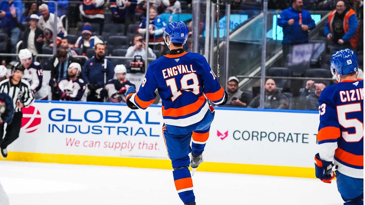 The latest on New York Islanders forward Pierre Engvall, his recovery from ankle surgery, and what his status means for the 2026-27 season.