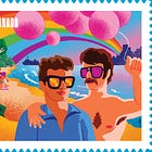 For Pride month, Canada Post puts Hanlan’s Point nude beach on a stamp