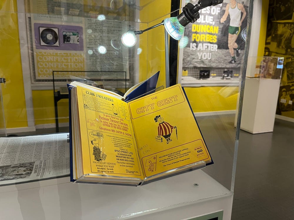 Copies of The City Gent – the longest running print football zine in the country
