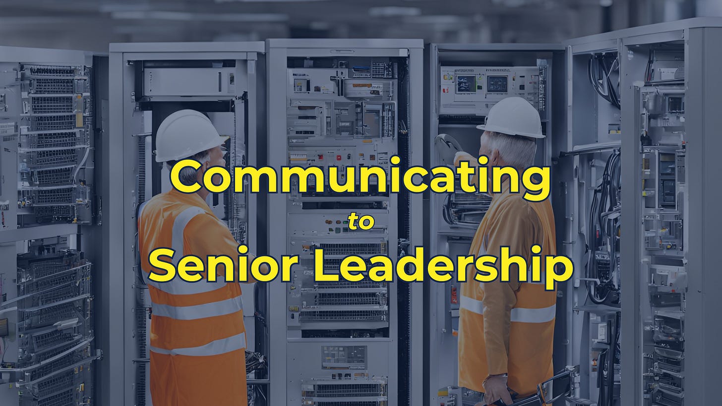 Communicating to senior leadership on complex decisions requires systems thinking and a proven approach.  Communicate with FINESSE!