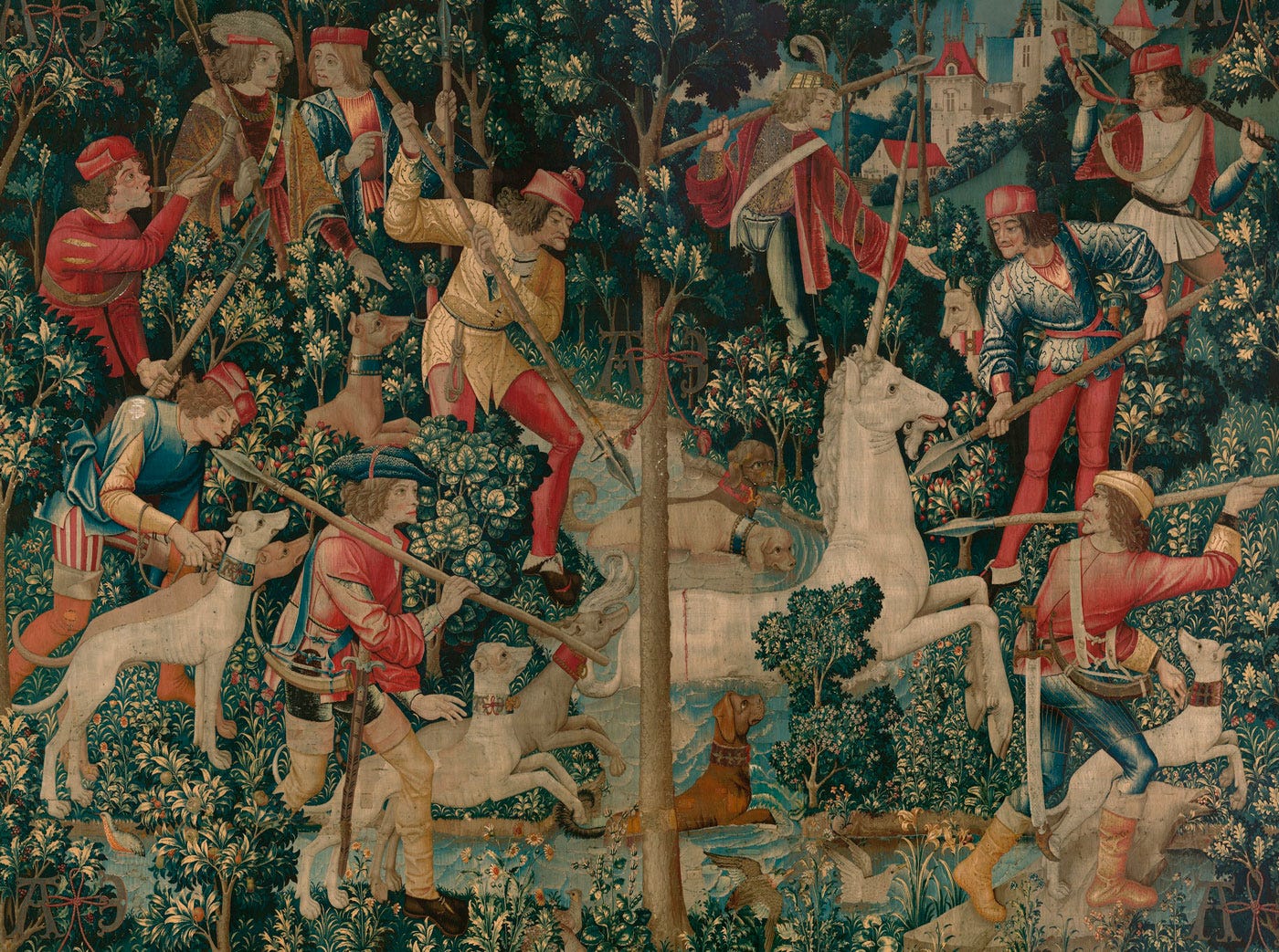 The Unicorn Crosses a Stream
