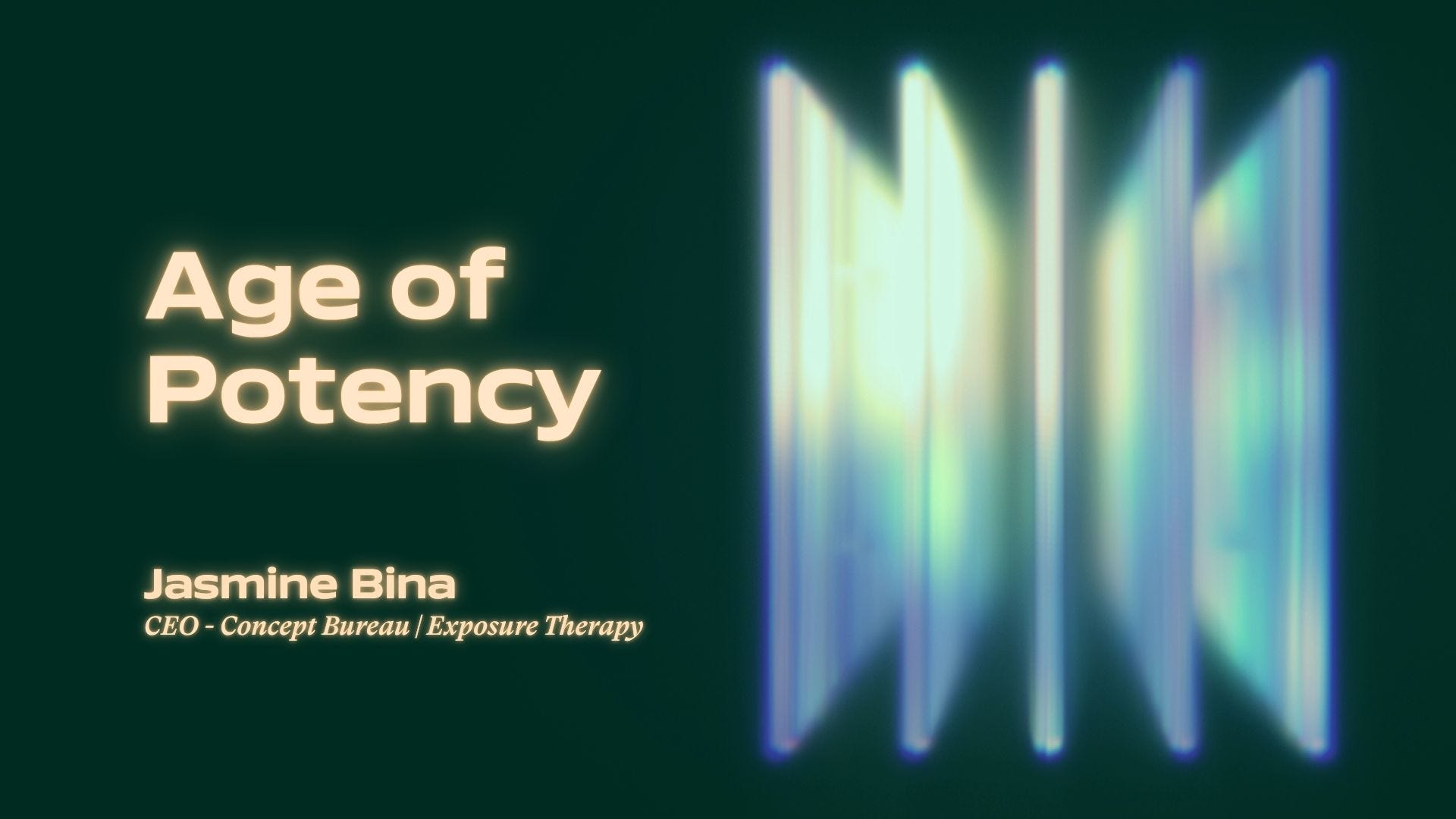 REPORT: Age of Potency