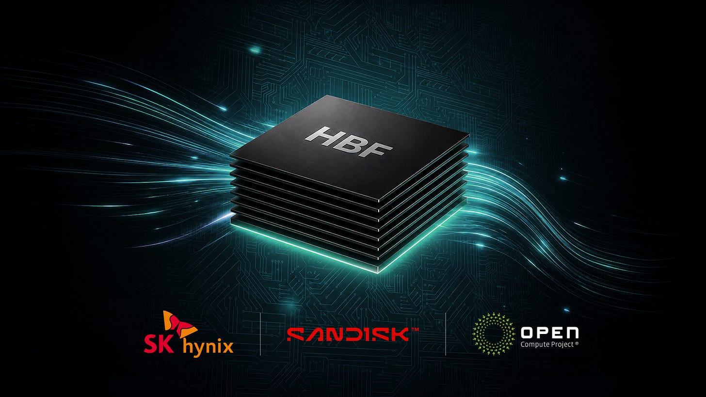 SK hynix 與 SanDisk 公布第一版 HBF 規格,並透過 Open Compute Project 推進開放標準 SK hynix 與 SanDisk 公布第一版 HBF 規格,並透過 Open Compute Project 推進開放標準