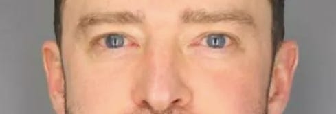 justin timberlake sag harbor mugshot of his eyes