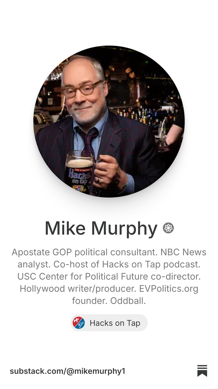 Mike Murphy | Substack