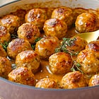 Turkey meatballs & Sweet potatoes