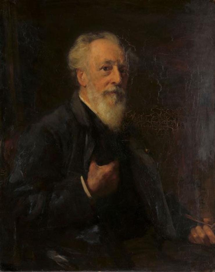 'Portret van Johannes Anthonie Balthasar Stroebel' 1892 - olieverf op doek: Pieter de Josselin de Jong (herkomst: coll. Rijksmuseum Amsterdam) 'Portret van Johannes Anthonie Balthasar Stroebel' 1892 - olieverf op doek: Pieter de Josselin de Jong (herkomst: coll. Rijksmuseum Amsterdam)