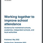 Why do school staff visit the homes of absent pupils?