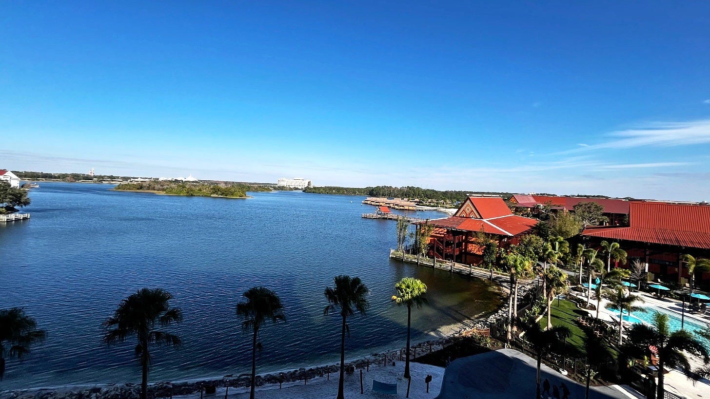 Seven Seas Lagoon from Disney's Polynesian Village Resort. Image: BallofyaRn via Wikimedia Commons