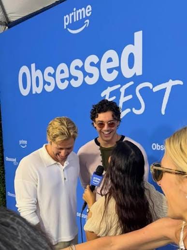 Still processing how incredible yesterday was!! To be a part of the very first @primevideo Obsessed Fest is a memory I'll never forget and something I didn't take lightly, I hope if Still processing how incredible yesterday was!! To be a part of the very first @primevideo Obsessed Fest is a memory I'll never forget and something I didn't take lightly, I hope if
