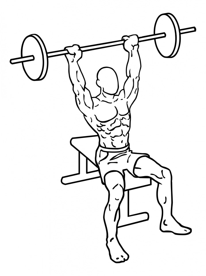 Shoulder Press, Barbell
