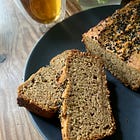Sweet Potato Sesame Bread (v, aside from honey)