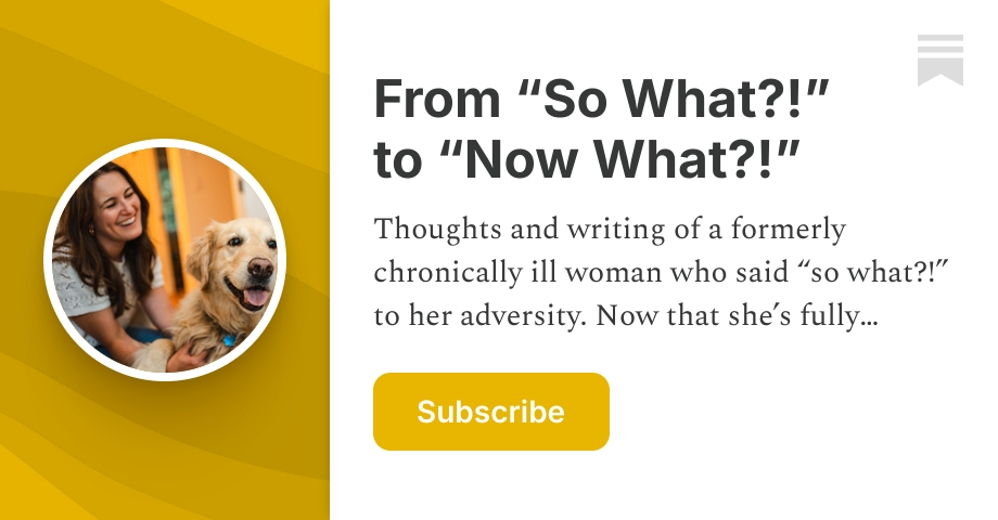 From “So What?!” to “Now What?!” | Lauren B. Weeks | Substack