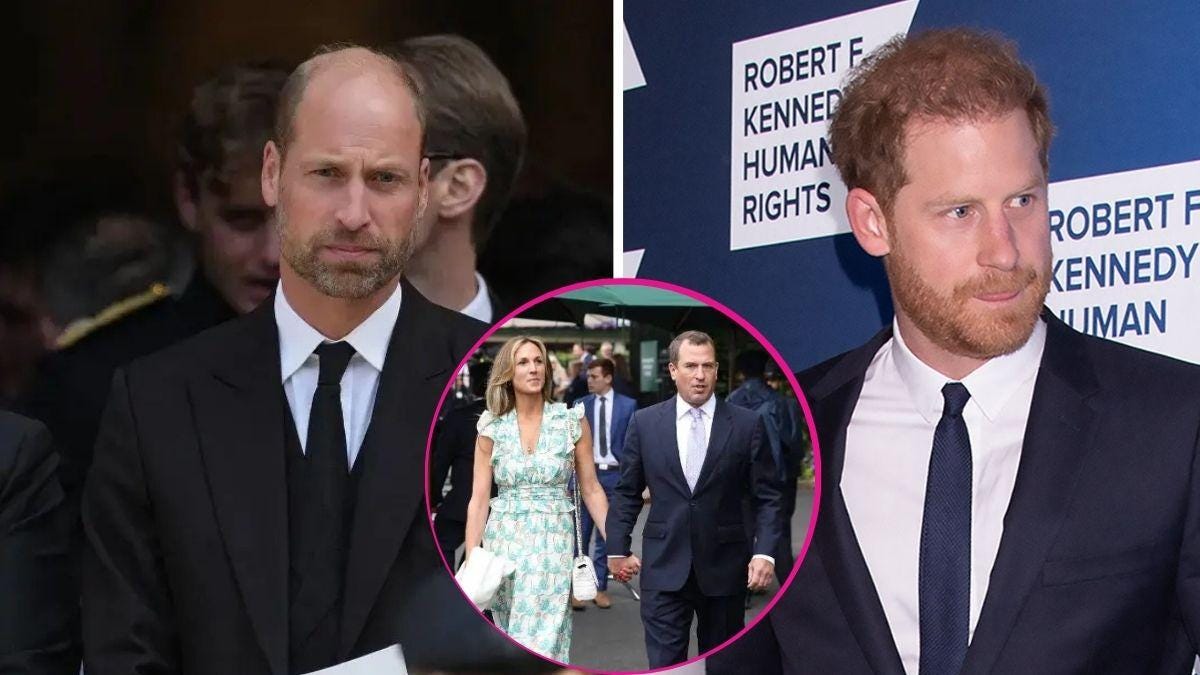 image of prince William, prince harry and Peter Phillips image of prince William, prince harry and Peter Phillips