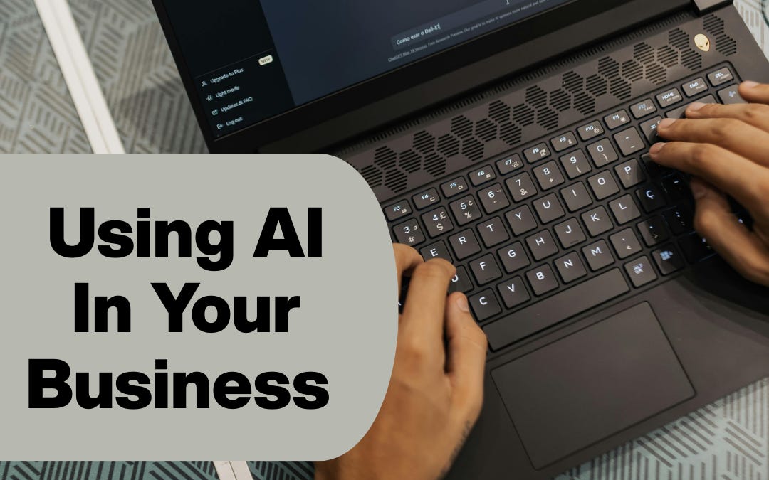 8 Ways I Use AI In My Business + Prompts