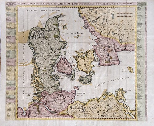 Finnerups Antikvariat - Landkort: Danmark Finnerups Antikvariat - Landkort: Danmark