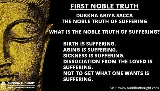 No escape from the First Noble Truth | by Kenneth Leong | Medium
