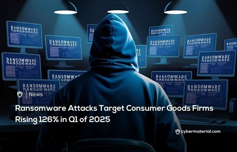 Ransomware Surge in Consumer Goods Sector