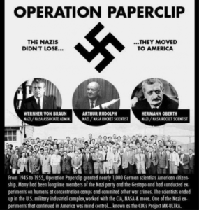 Operation Paperclip: When The CIA Recruited Nazis And War Criminals To Work For The U.S ... Operation Paperclip: When The CIA Recruited Nazis And War Criminals To Work For The U.S ...