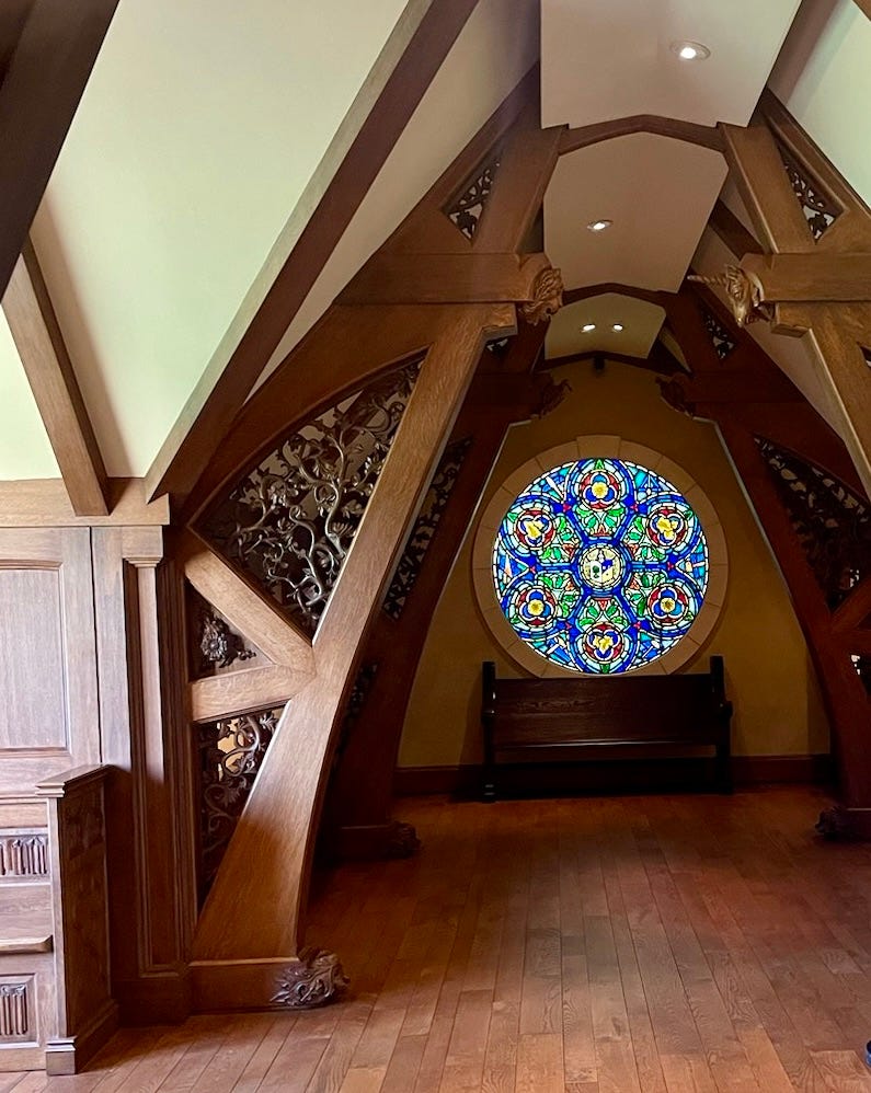 Paine Museum Rose Window