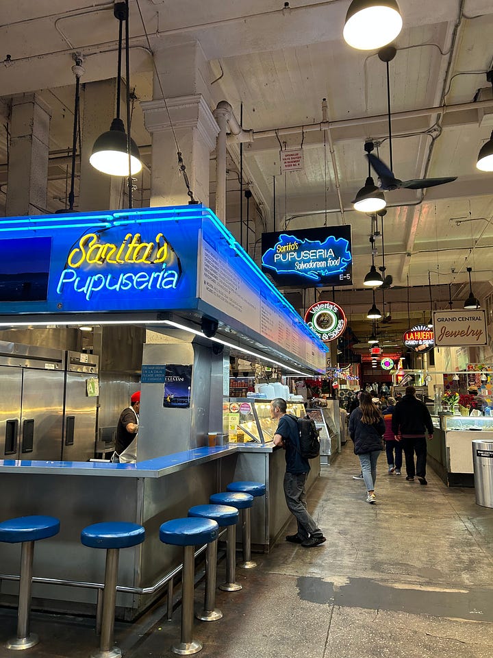 photos of the neon signs at GCM
