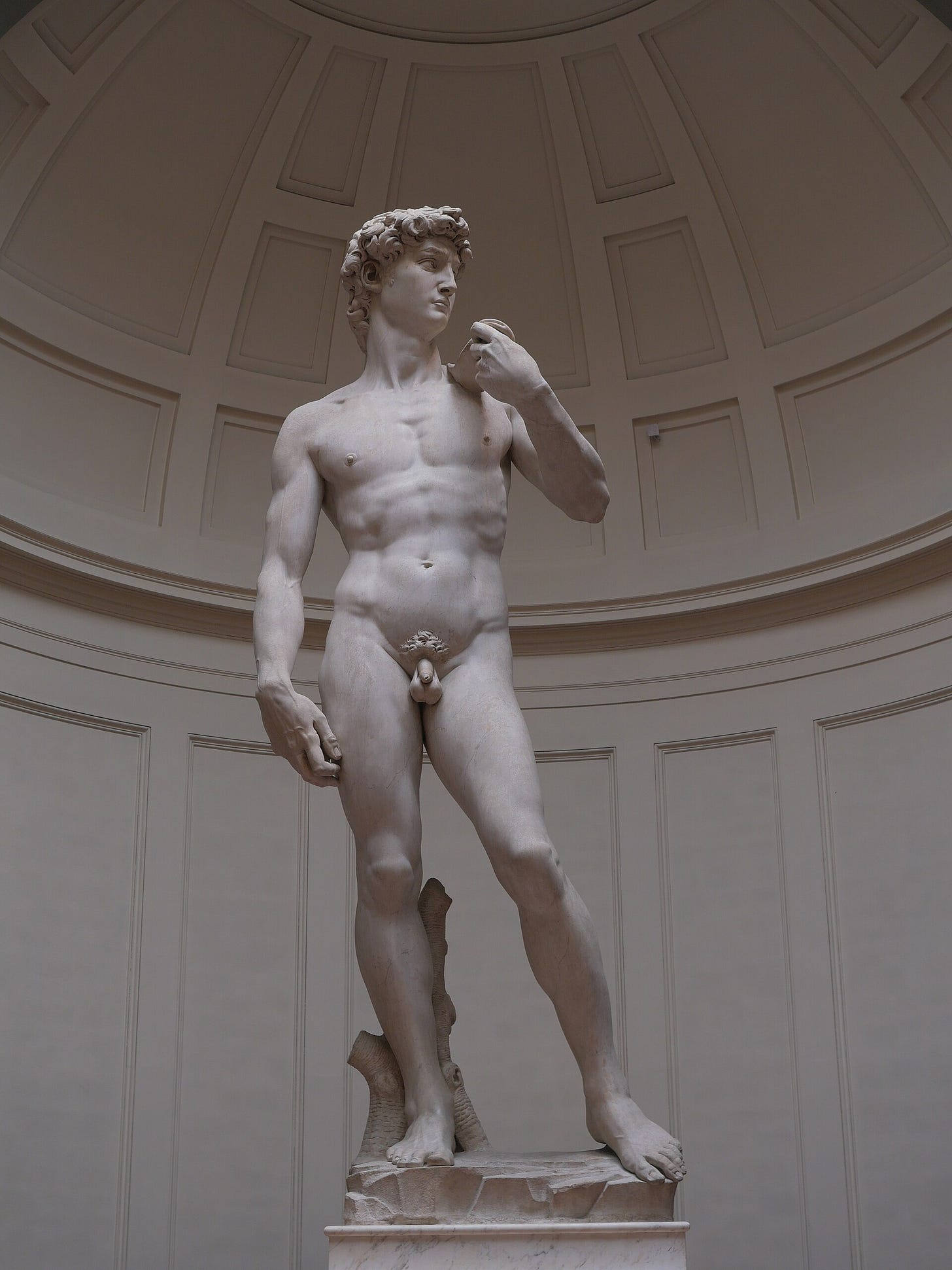Michelangelo, "David", 1501–1504. Galleria dell'Accademia, Florence