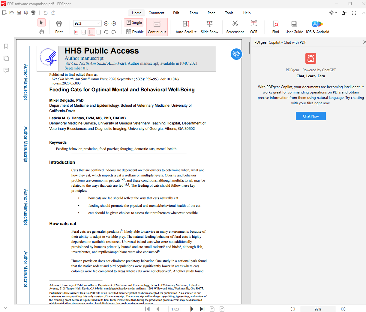 Productivity #1: And the best free PDF software is...