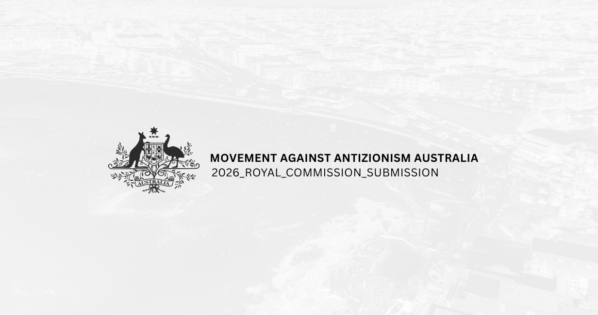 Submission to the Royal Commission into Antisemitism and Social Cohesion