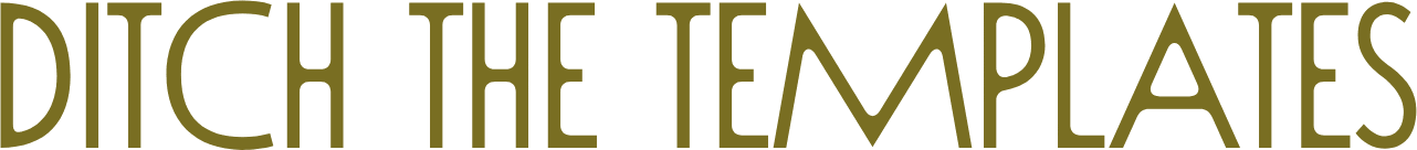 Ditch The Templates • Andi Bitay