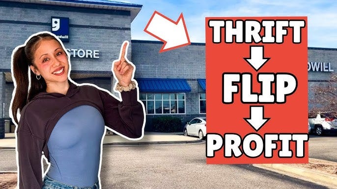 Thrift at Goodwill to Make Money Reselling | What Sold & How We Pack our  Sales