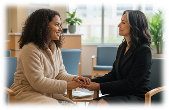 A person holding hands with another person
AI-generated content may be incorrect. A person holding hands with another person
AI-generated content may be incorrect.