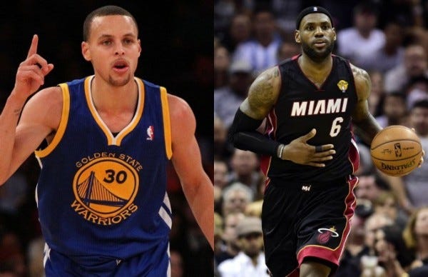 steph curry and lebron james chose different paths for 2015 nba finals steph curry and lebron james chose different paths for 2015 nba finals