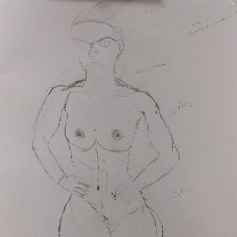 life model sketches in cardiff merthyr life drawing