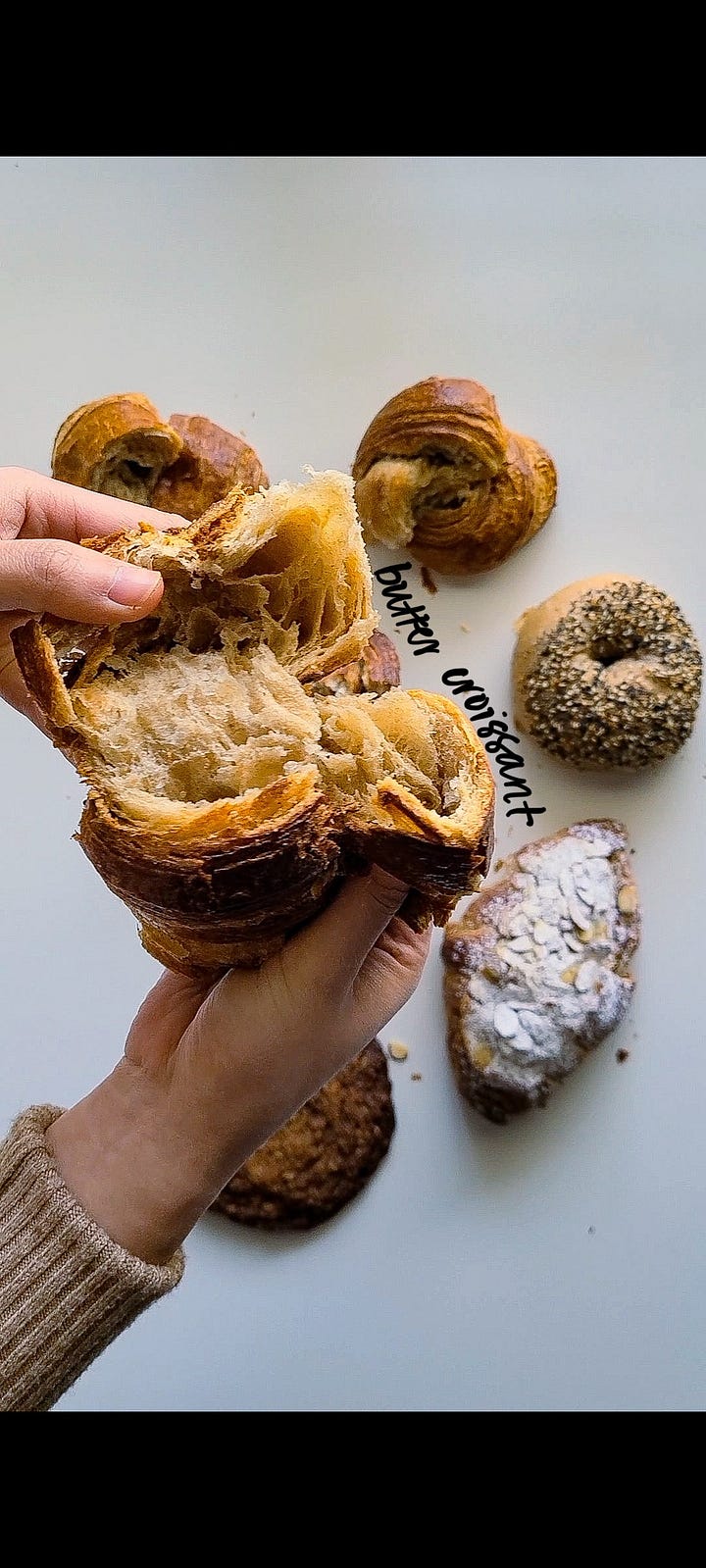 Carl Bakery pastry bundle cross sections