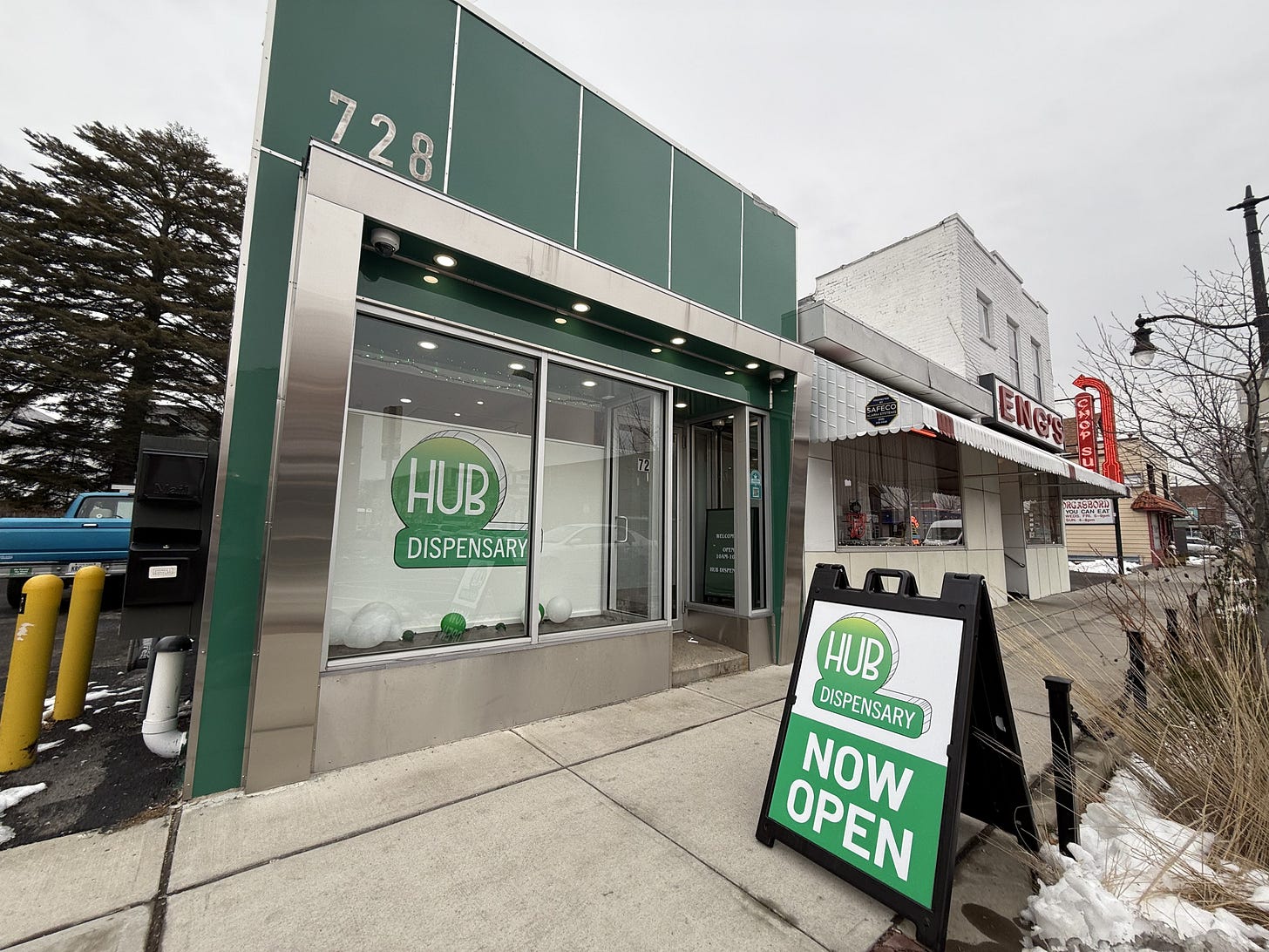 Hub Dispensary, a new cannabis dispensary located at 728 Broadway... Hub Dispensary, a new cannabis dispensary located at 728 Broadway...